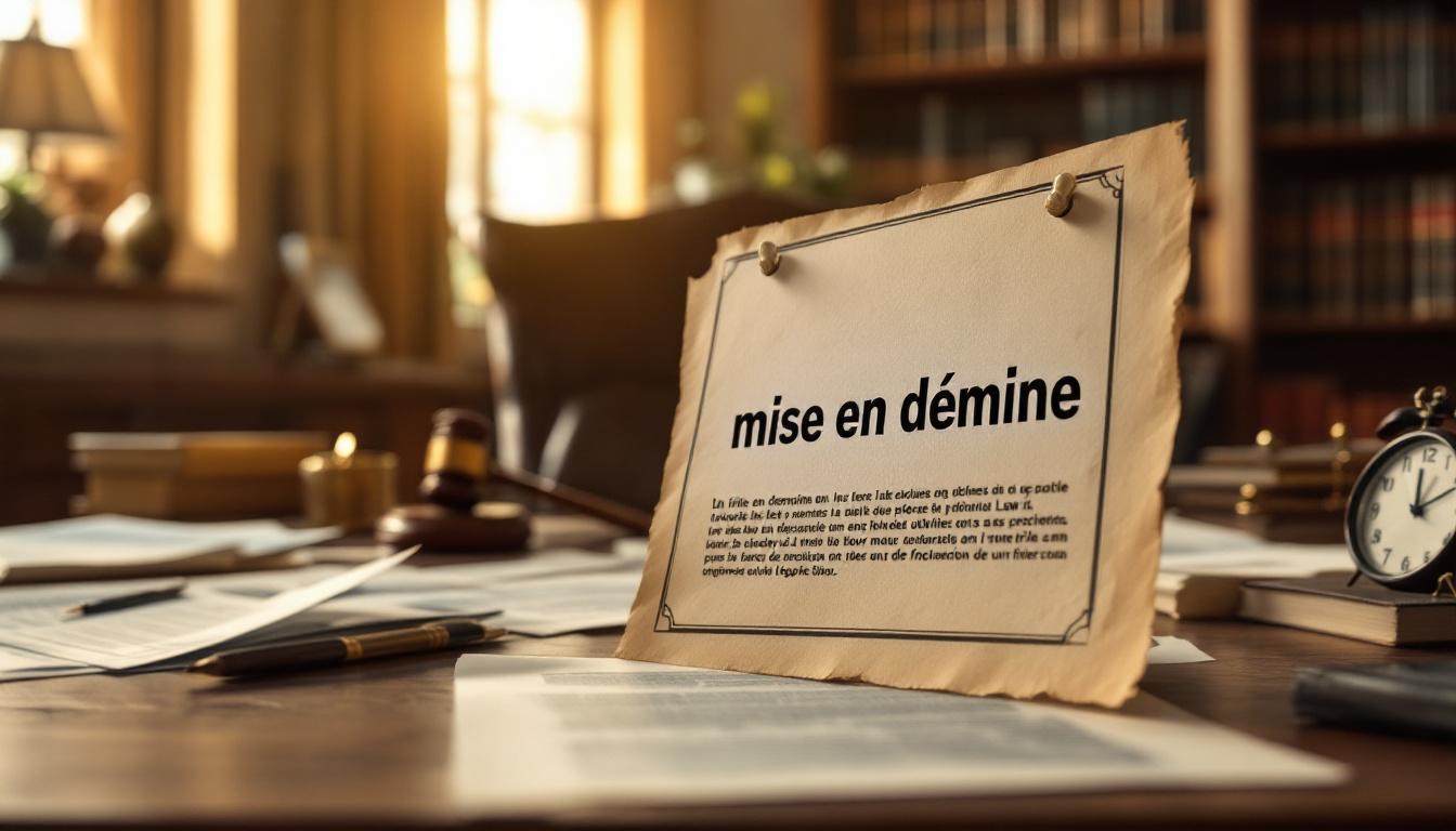 Quelles sont les conséquences d'une mise en demeure non respectée