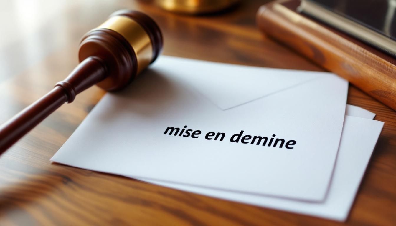 Que faire en cas de mise en demeure par un créancier