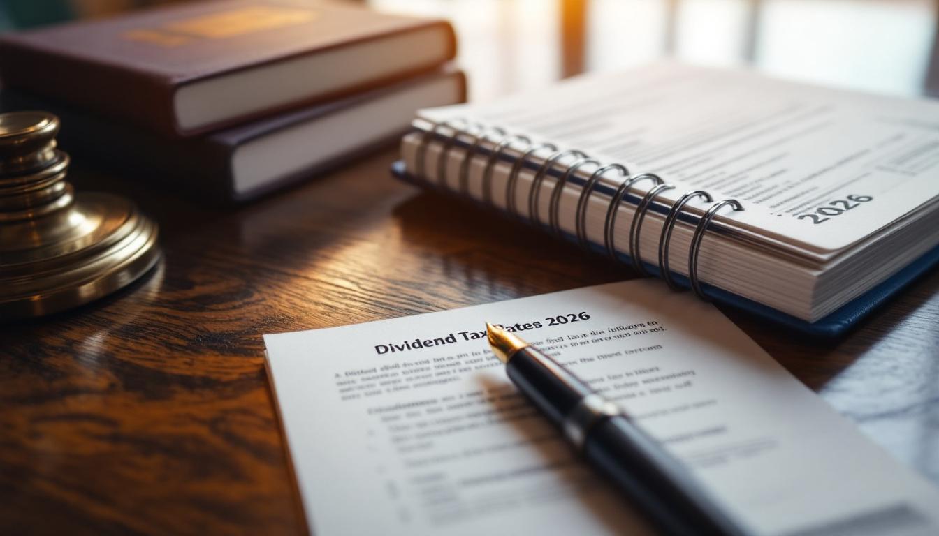 Impôt sur les dividendes : barème et taux en 2026